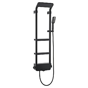 Душевая панель Black&White SEASONS Velvet Black W1220 черная купить в интернет-магазине сантехники Sanbest