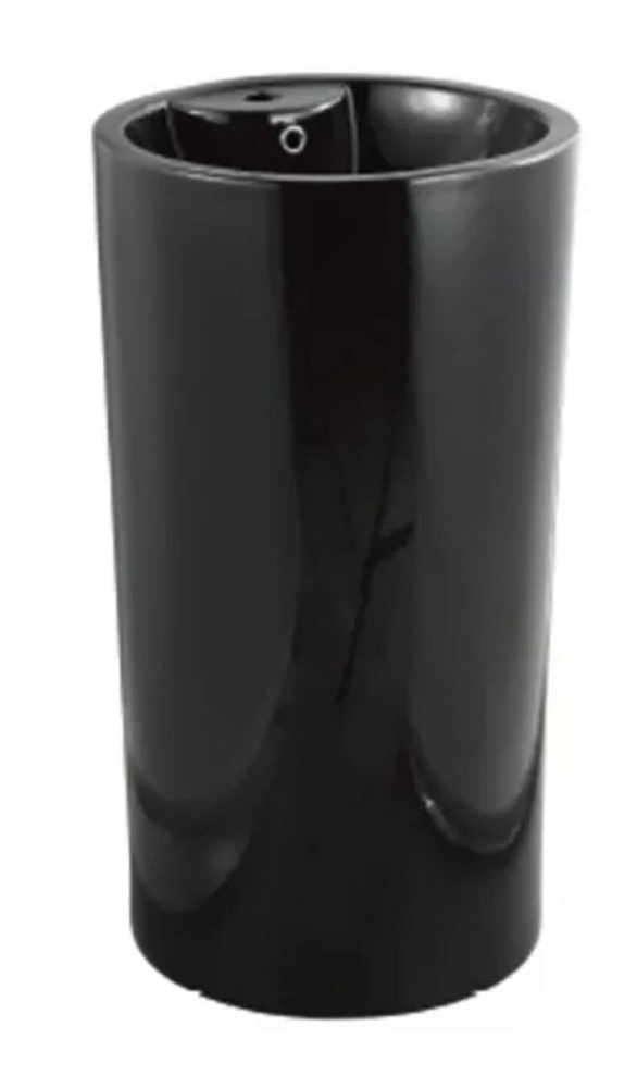 Раковина напольная SantiLine SL-4003MB черная матовая купить в интернет-магазине Sanbest