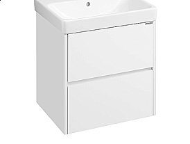 Тумба под раковину Акватон Сканди 55 1A251701SD010 белая купить в интернет-магазине сантехники Sanbest