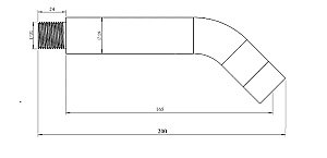Излив Elghansa RS-27-White белый купить в интернет-магазине сантехники Sanbest