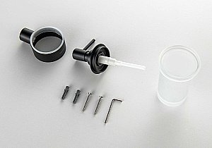 Диспенсер Aquatek Лира AQ4405MB стекло матовое/черный матовый купить в интернет-магазине сантехники Sanbest