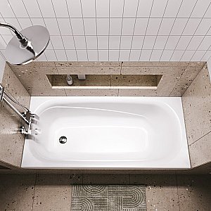 Ванна акриловая Niagara Atrio NG-A18070 180х70 белая купить в интернет-магазине Sanbest