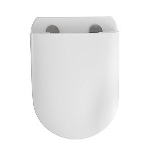 Унитаз подвесной Boheme Flow 969-SET-W белый, безободковый, с крышкой микролифт, слив торнадо купить в интернет-магазине Sanbest