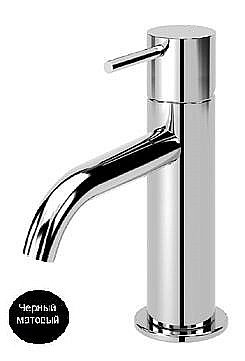 Смеситель для раковины Cezares LEAF-LSM2-L-NOP Черный матовый купить в интернет-магазине сантехники Sanbest