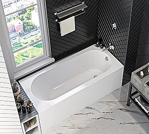 Ванна BAS Марбея 170х70 ВА00036 белая купить в интернет-магазине Sanbest