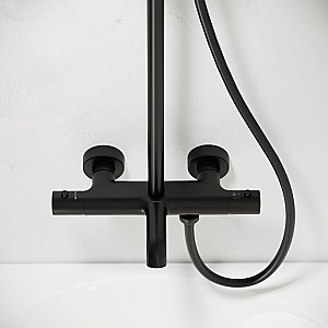 Душевая система Sancos Game SC3001LMB черный матовый купить в интернет-магазине сантехники Sanbest