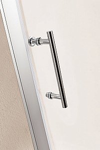 Душевой уголок Cezares Eco 120х100 ECO-O-RH-2-120/100-C-Cr стекло прозрачное/профиль хром купить в интернет-магазине Sanbest