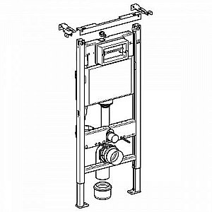 Система инсталляции для унитаза Geberit Duofix UP100 458.103.00.1 купить в интернет-магазине сантехники Sanbest
