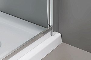 Душевой уголок Vincea Scala VSQ-2SC900CL 90x90 стекло прозрачное/профиль хром купить в интернет-магазине Sanbest