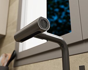 Смеситель для кухни Rush Tinos TI3732-17Grey графит купить в интернет-магазине сантехники Sanbest