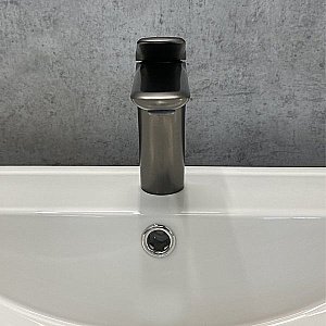 Смеситель для раковины Comforty FC074A-CGT графит купить в интернет-магазине сантехники Sanbest