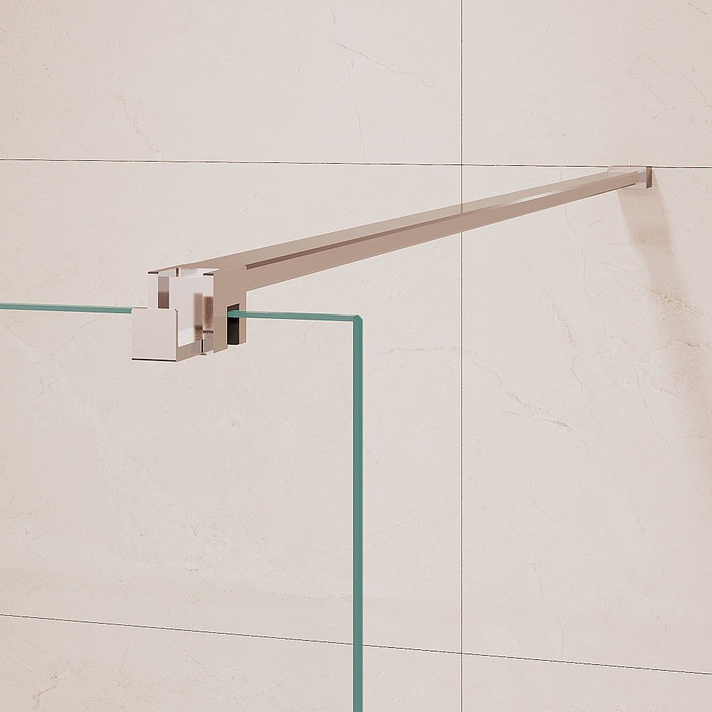 Душевая перегородка RGW Walk In WA-210 80 351021008-11 стекло прозрачное/профиль хром купить в интернет-магазине Sanbest