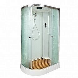 Душевая кабина Deto ЕМ1511 правая купить в интернет-магазине сантехники Sanbest