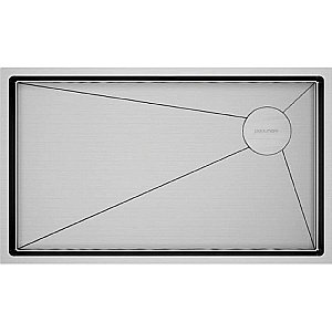 Кухонная мойка Paulmark Next-Skew 74 PM887444-BS брашированная сталь купить в интернет-магазине сантехники Sanbest