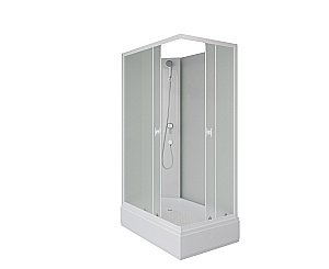 Душевая кабина Niagara Promo P100/80/26Q/MT/BK 100х80 купить в интернет-магазине Sanbest