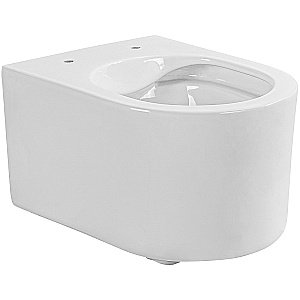 Унитаз подвесной Aquatek Мия AQ2004-00 белый, с крышкой микролифт, безободковый купить в интернет-магазине Sanbest