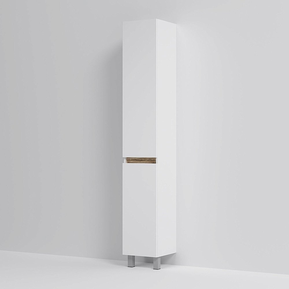 Пенал напольный AM.PM X-JOY M85ACSR0306WG 30 белый глянец для ванной в интернет-магазине сантехники Sanbest