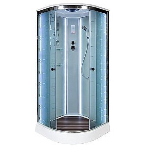 Душевая кабина DTO ЕМ1590 LED 90х90 купить в интернет-магазине сантехники Sanbest