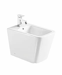 Биде напольное WeltWasser GELBACH 003GL-WT белый глянец купить в интернет-магазине Sanbest