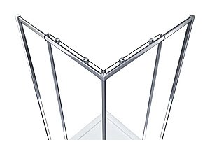 Душевой уголок Good Door Spirit 90х90 СП00024 стекло прозрачное/профиль хром купить в интернет-магазине Sanbest