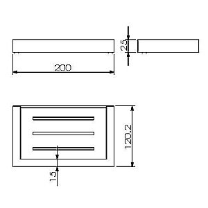 Мыльница Langberger Vico 30060A купить в интернет-магазине сантехники Sanbest