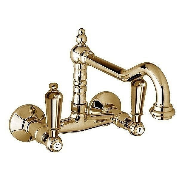 Cмеситель для кухни Cezares FIRST-LLP-02-M бронза купить в интернет-магазине сантехники Sanbest