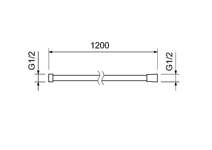 Душевой шланг Aquatek AQ2103BG 120 см золото шлифованное купить в интернет-магазине сантехники Sanbest