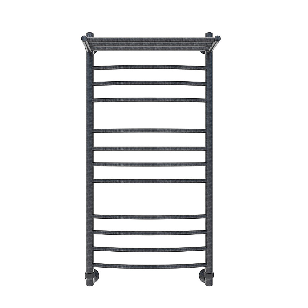 Полотенцесушитель водяной Veconi Nemi-B N10050GR-B графит купить в интернет-магазине сантехники Sanbest