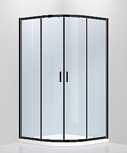 Душевой уголок ABBER Schwarzer Diamant AG01100B купить в интернет-магазине Sanbest