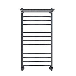 Полотенцесушитель водяной Veconi Nemi-B N10050GR-B графит купить в интернет-магазине сантехники Sanbest