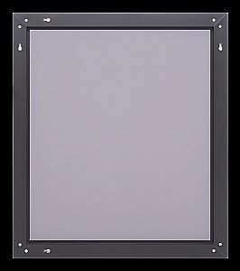 Зеркало Misty MARS 70x80 черное матовое в ванную от интернет-магазине сантехники Sanbest