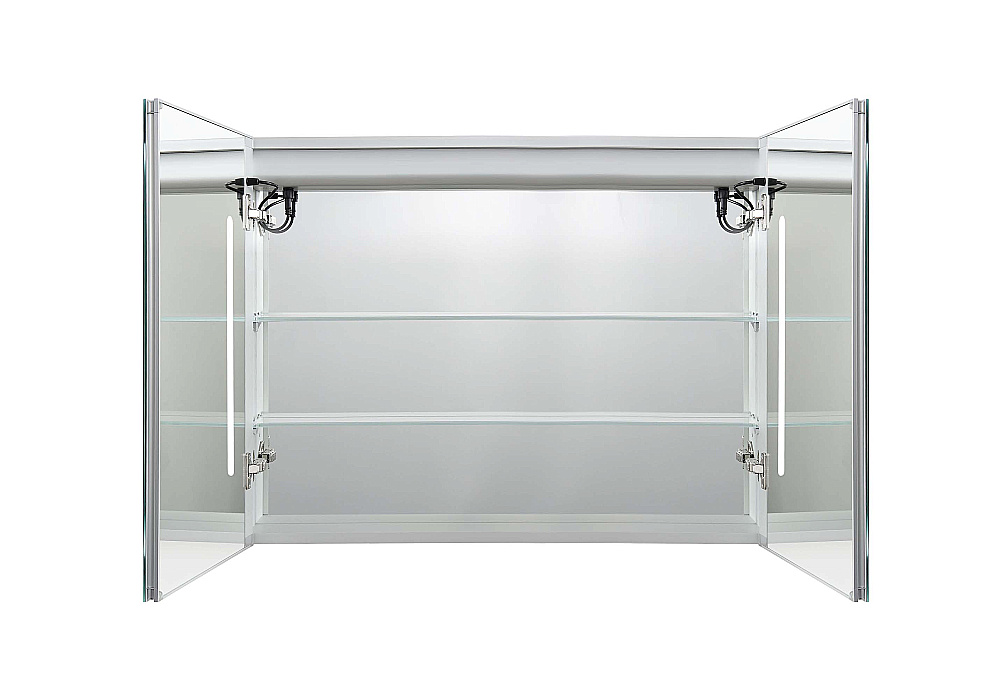 Зеркальный шкаф Aquqtek AQ7904-MLC 90х70 хром купить в интернет-магазине сантехники Sanbest