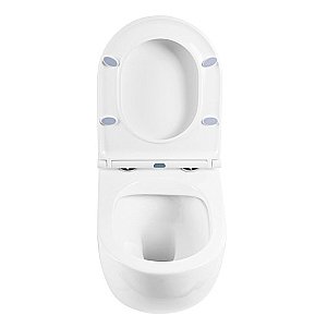 Унитаз подвесной BelBagno ONDA BB066CHR безободковый, с крышкой микролифт, с инсталляцией и кнопкой хром купить в интернет-магазине Sanbest