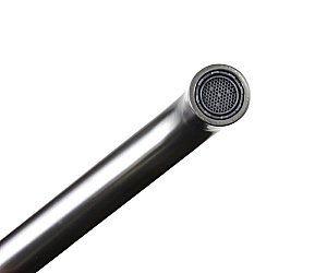 Смеситель для раковины Bronze de Luxe OMG! 9007GM-R графит/красный купить в интернет-магазине сантехники Sanbest