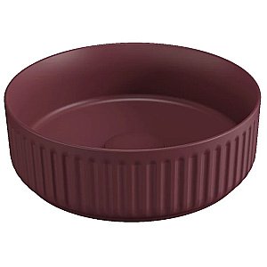 Раковина ISVEA Infinity Ion 36 10NF66036SV-2R бордовый матовый купить в интернет-магазине Sanbest