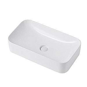 Раковина накладная ABBER Rechteck AC2204 белая купить в интернет-магазине Sanbest