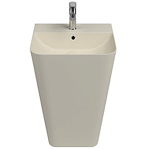 Раковина ISVEA Sott'Aqua 50 10SQ37001SV-2K слоновая кость матовый купить в интернет-магазине Sanbest