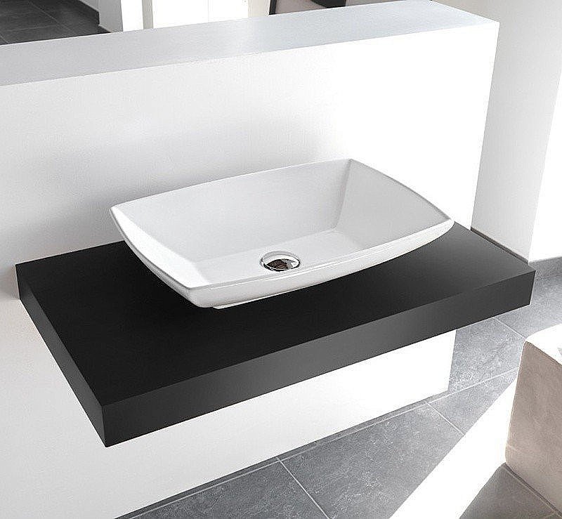 Раковина накладная Artceram Jazz 60 JZL002 05 00 белая матовая купить в интернет-магазине Sanbest