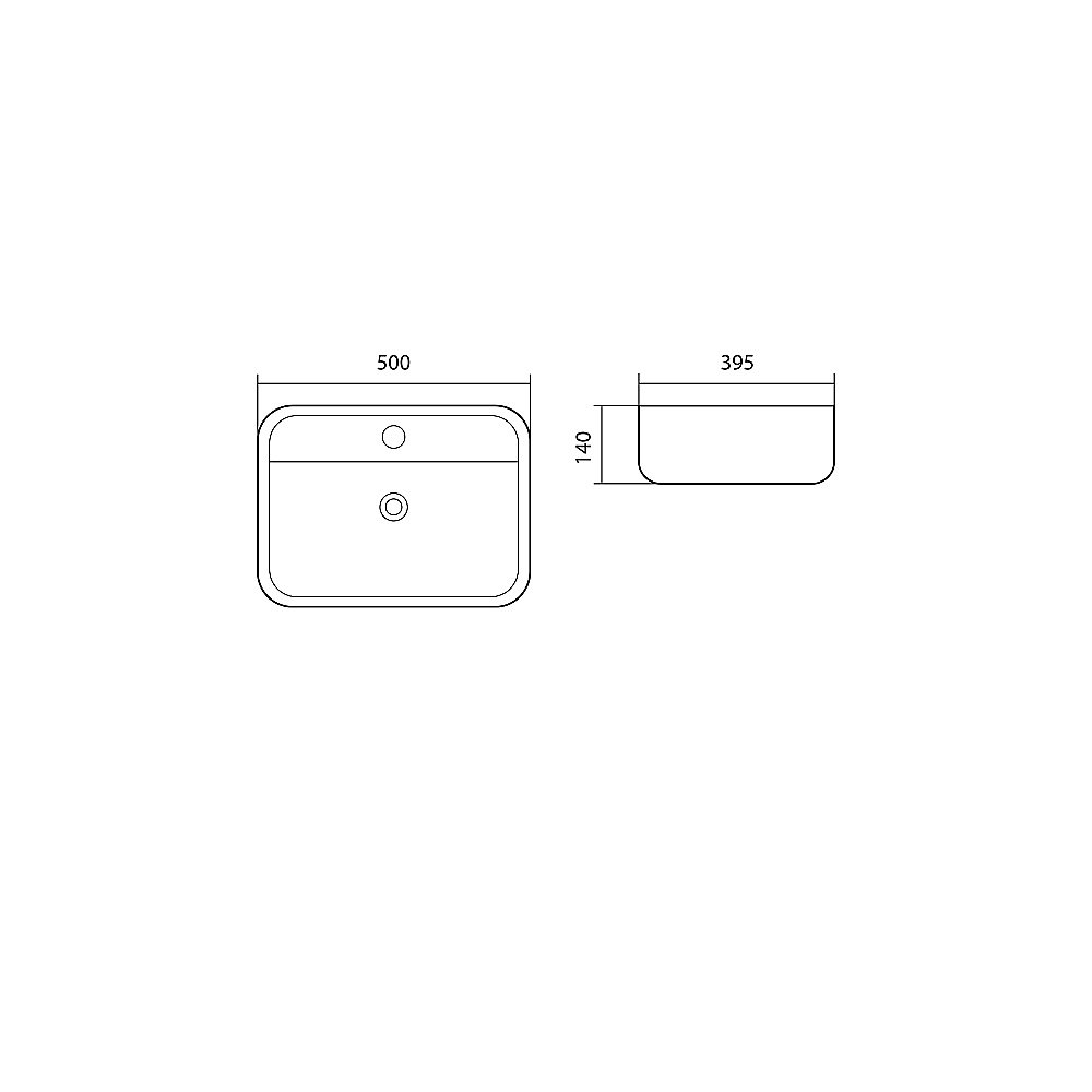 Раковина Aquatek Вега 50 AQ5506-00 белая купить в интернет-магазине Sanbest