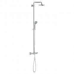 Душевая система Grohe Euphoria Cube 27932 000 купить в интернет-магазине сантехники Sanbest