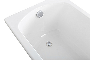 Акриловая ванна Cezares ECO 165х70 ECO-165-70-41-W37 белая купить в интернет-магазине Sanbest