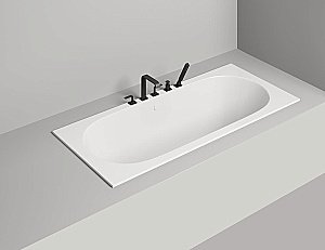 Ванна Salini ORNELLA AXIS S-Stone 180x80 103421M белая матовая купить в интернет-магазине Sanbest