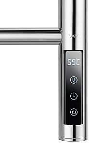 Полотенцесушитель электрический WONZON & WOGHAND BONN, Хром (WW-AL4092-CR) купить в интернет-магазине сантехники Sanbest