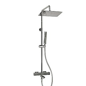 Душевая система WasserKraft Aisch 5500 SET2738 Thermo хром купить в интернет-магазине сантехники Sanbest