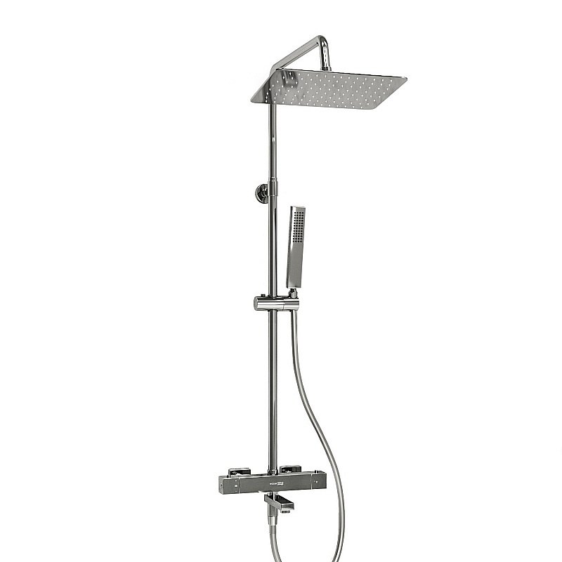 Душевая система WasserKraft Aisch 5500 SET2738 Thermo хром купить в интернет-магазине сантехники Sanbest