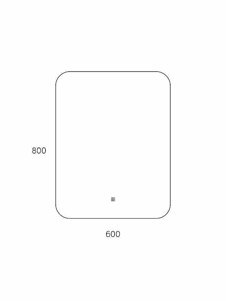 Зеркало Taliente Zled TA-Zled-B6080 60 в ванную от интернет-магазине сантехники Sanbest