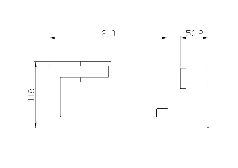 Кольцо для полотенец WONZON & WOGHAND FLAT, Хром (WW-9713) купить в интернет-магазине сантехники Sanbest