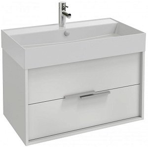 Мебель для ванной Jacob Delafon VIVIENNE 80 белая для ванной в интернет-магазине Sanbest