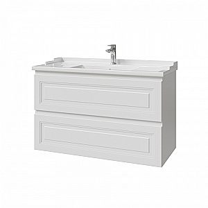 Тумба с раковиной Caprigo Wales 100 цвет на выбор для ванной в интернет-магазине Sanbest