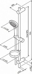 Набор смесителей AM.PM Spirit V2.0 F40970A00 купить в интернет-магазине сантехники Sanbest